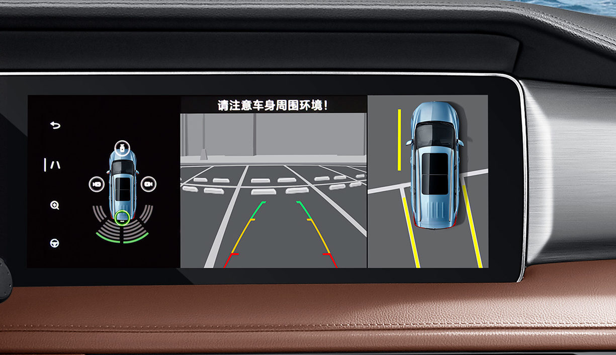 Камера 360 Haima 7X — минивэн с круговым обзором для безопасного вождения.