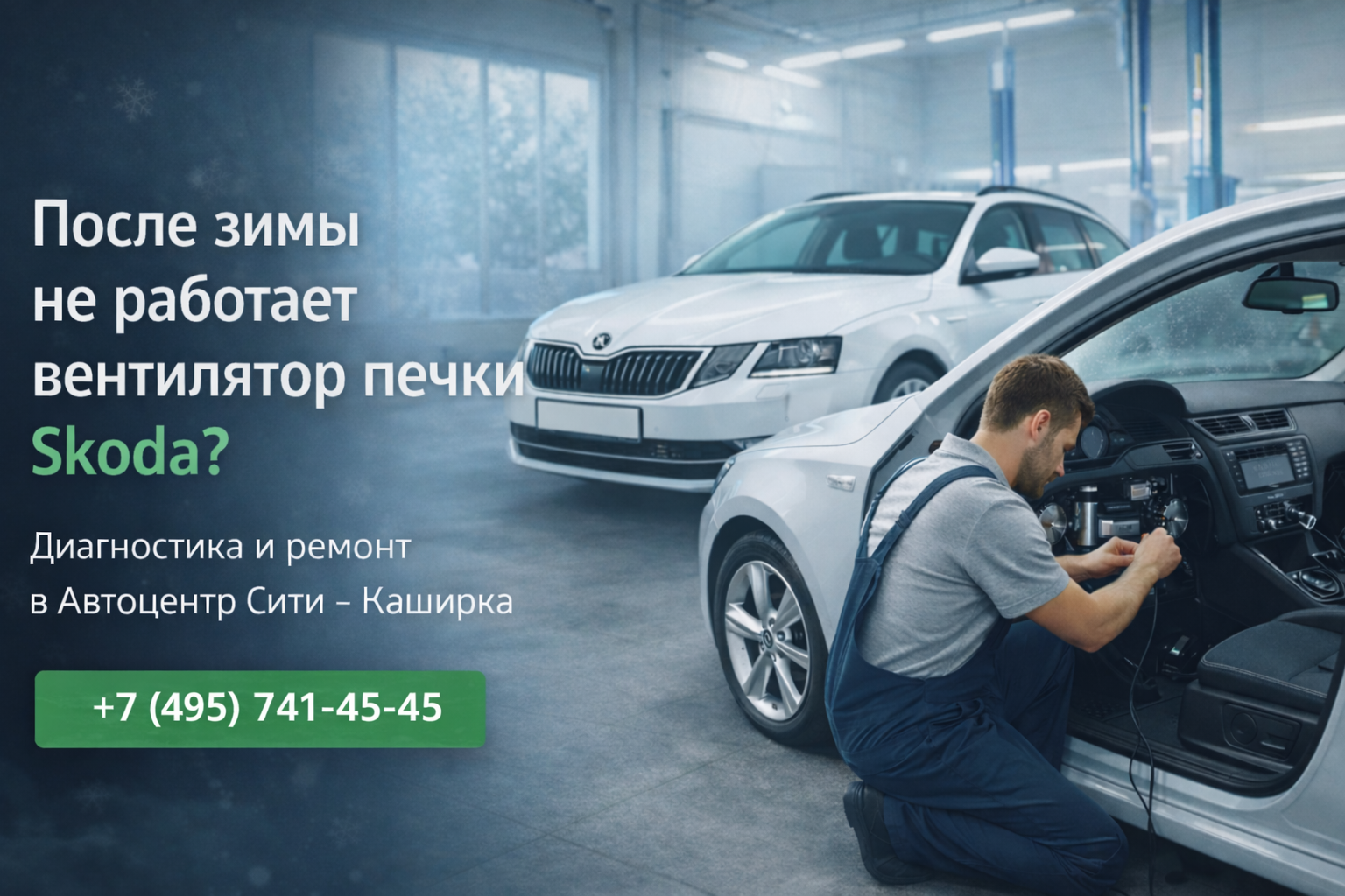 Шкода: не работает вентилятор печки после зимы — в чем причина?
